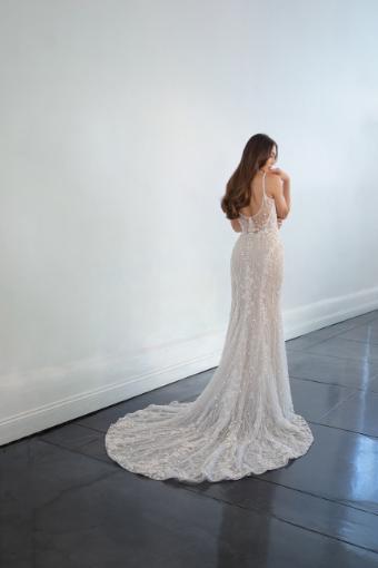 Martina Liana Style #Everlynn - 1510 #1 (IV-RUM) Ivory Lace and Tulle over Rum Gown thumbnail
