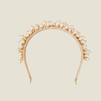 A'el Este Style #Iris Headband - Gold - WAEL8871 #0 default Gold thumbnail