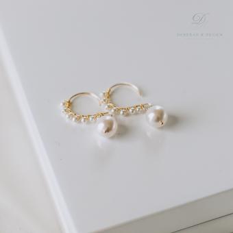 Deborah K Style #Lucienne Earrings #1 Gold thumbnail