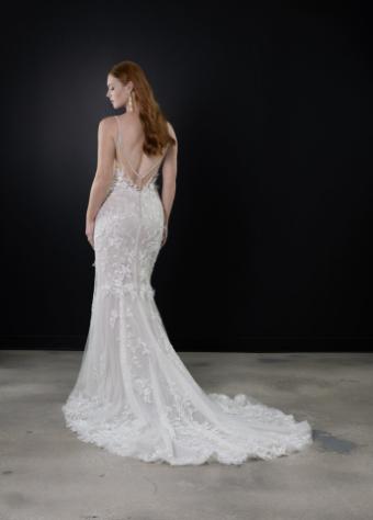 Martina Liana Style #Aurora - 1657 #17 (IVIV-PL) Ivory Lace & Tulle over Ivory Gown w Porcelain Tulle Illusion thumbnail