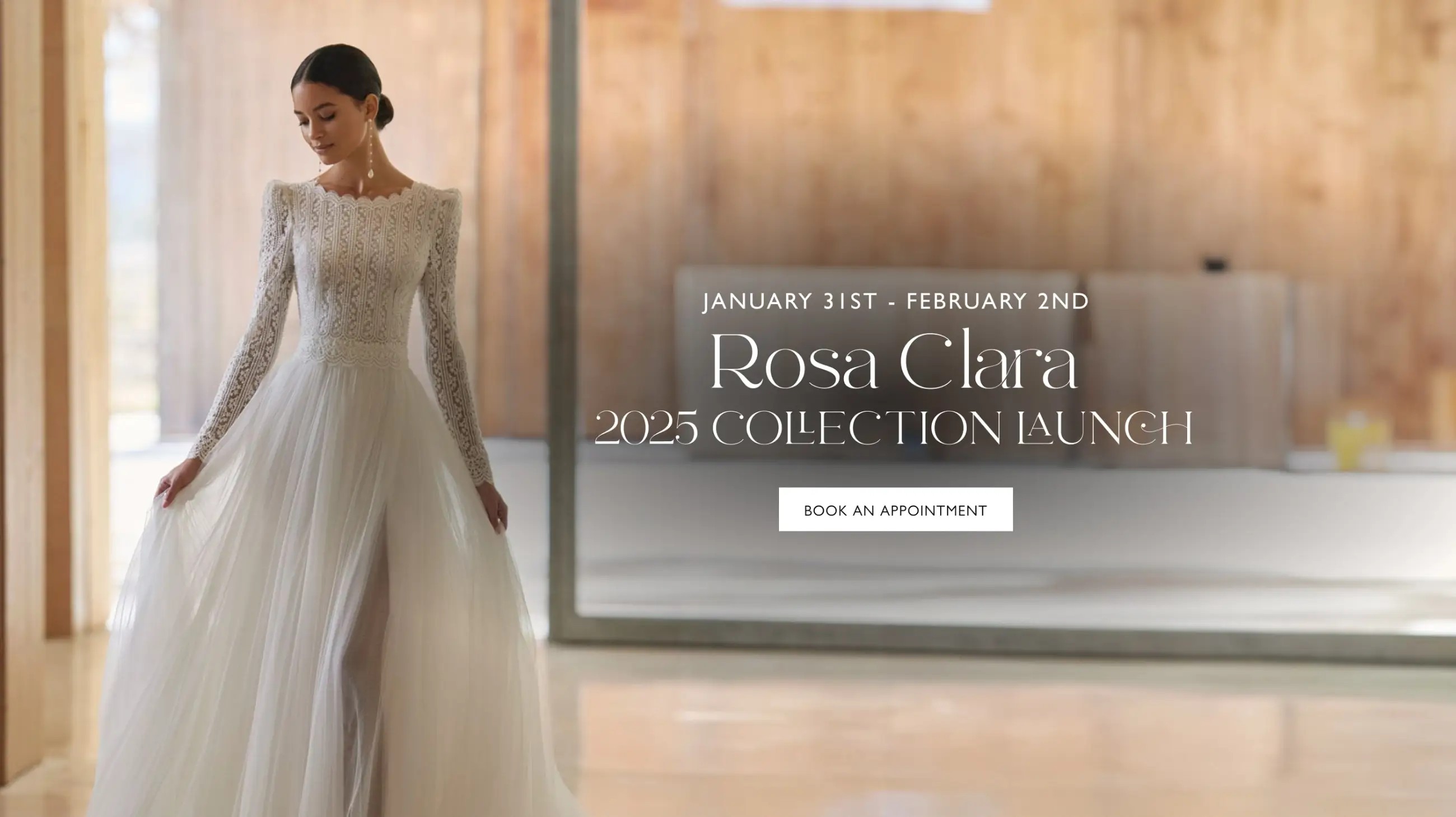 Rosa Clara 2025 Collection Launch at Along Came Eve Desktop